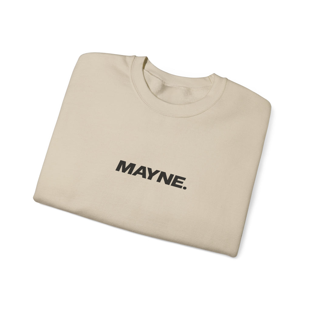 MAYNE. Crewneck Sweatshirt — Graphic Tribute Pullover