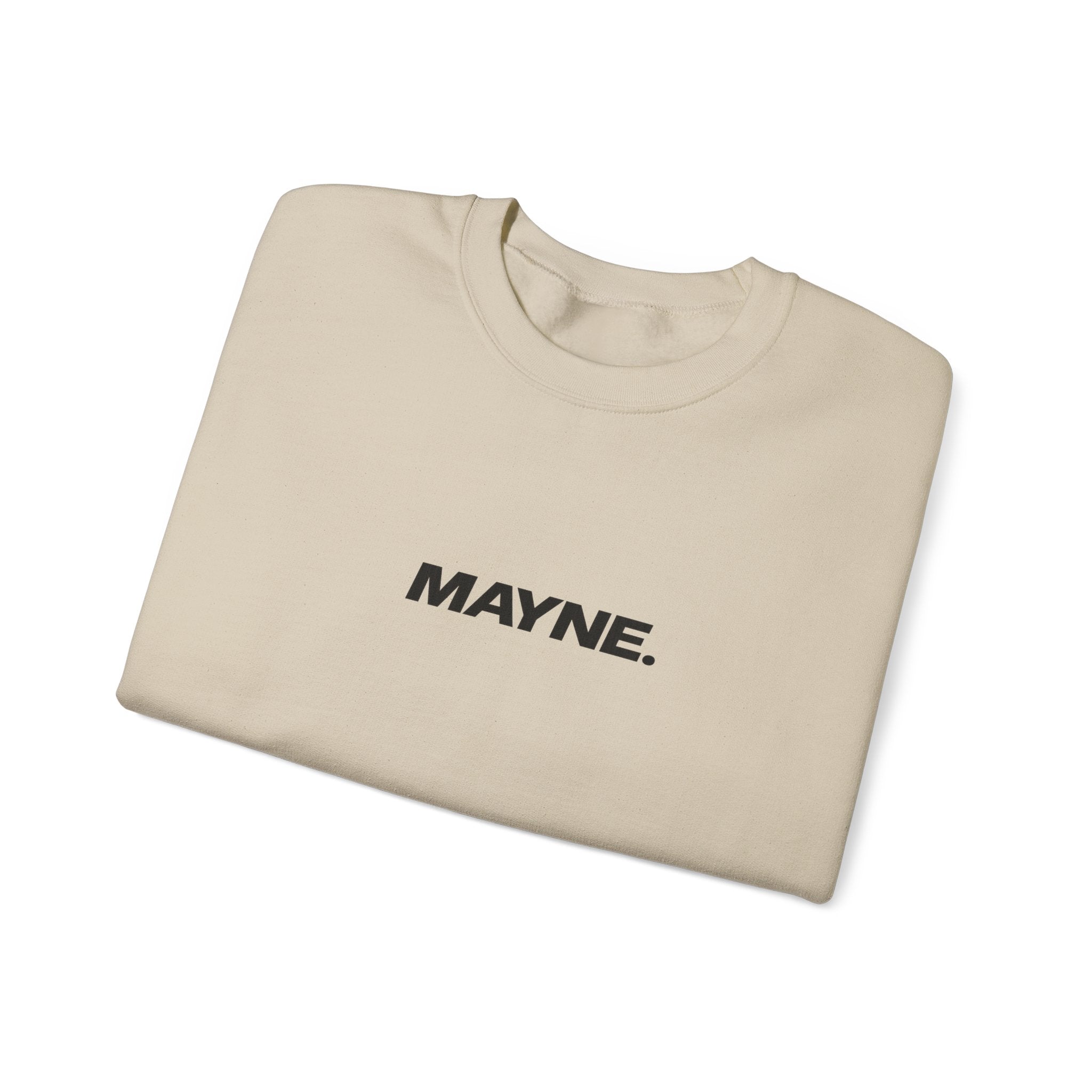 MAYNE. Crewneck Sweatshirt — Graphic Tribute Pullover