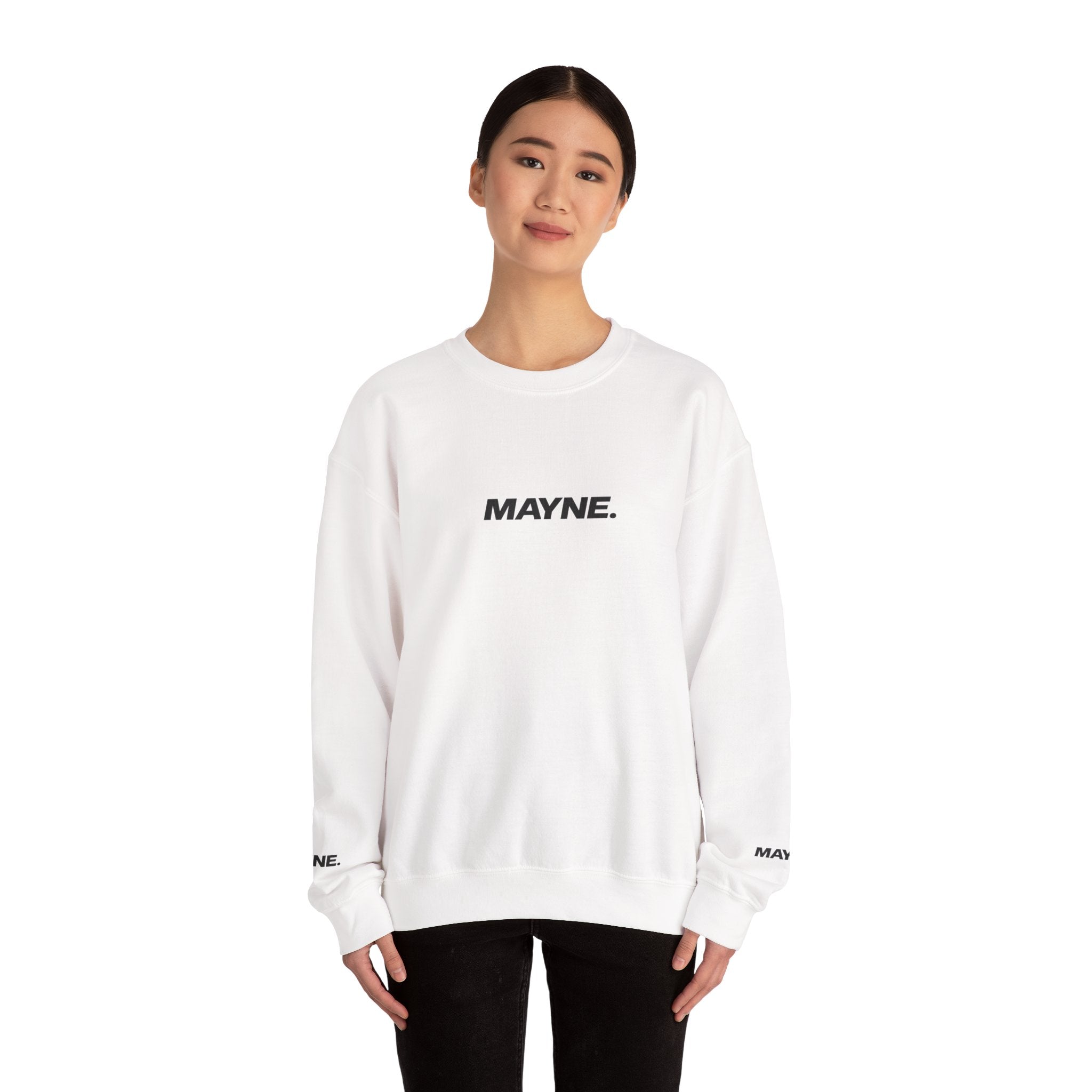 MAYNE. Crewneck Sweatshirt — Graphic Tribute Pullover