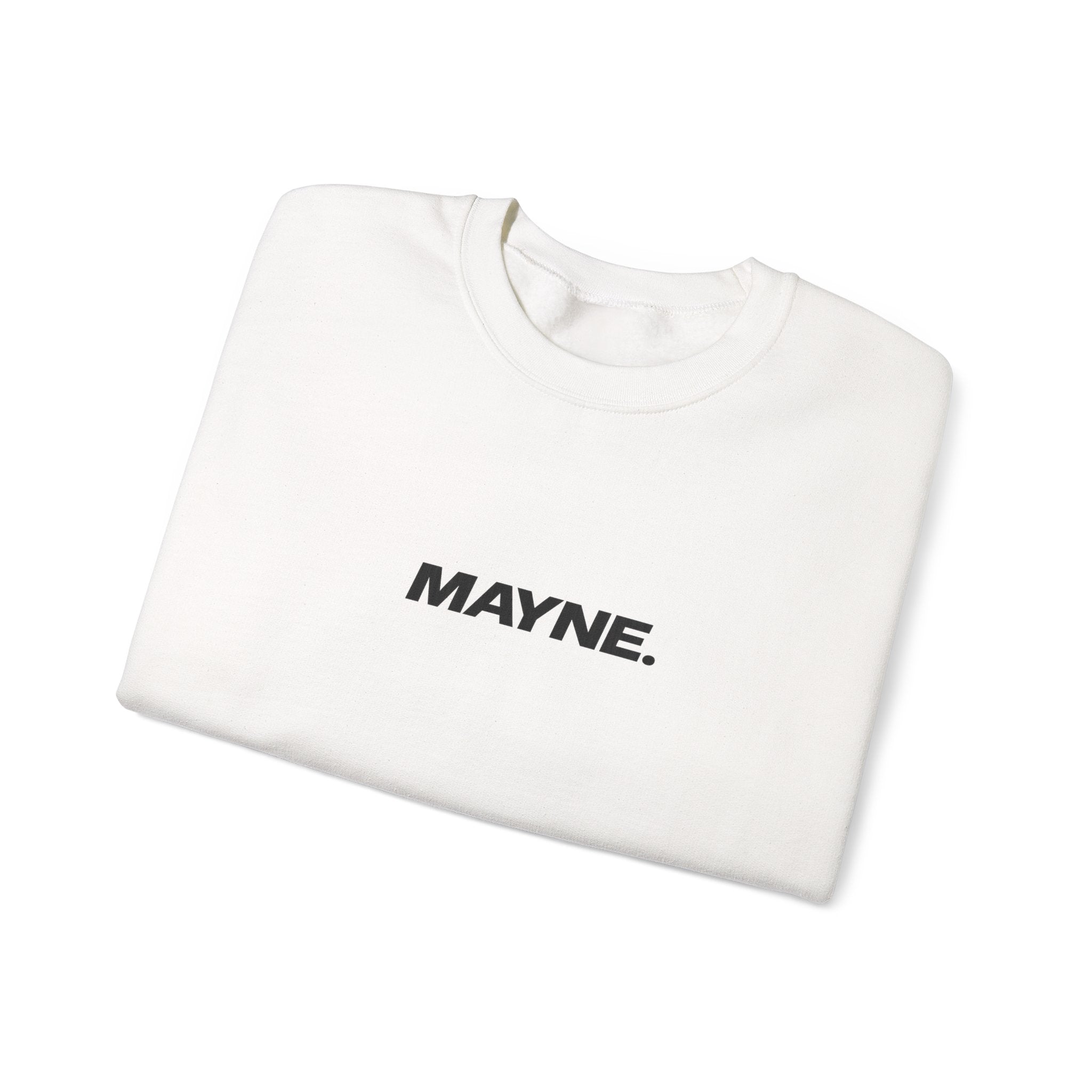 MAYNE. Crewneck Sweatshirt — Graphic Tribute Pullover